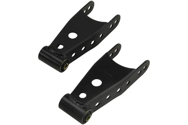 6406 – BELLTECH Leaf Spring Shackle, 2 Inch Rear Drop Rubber Bushing Set Of 2